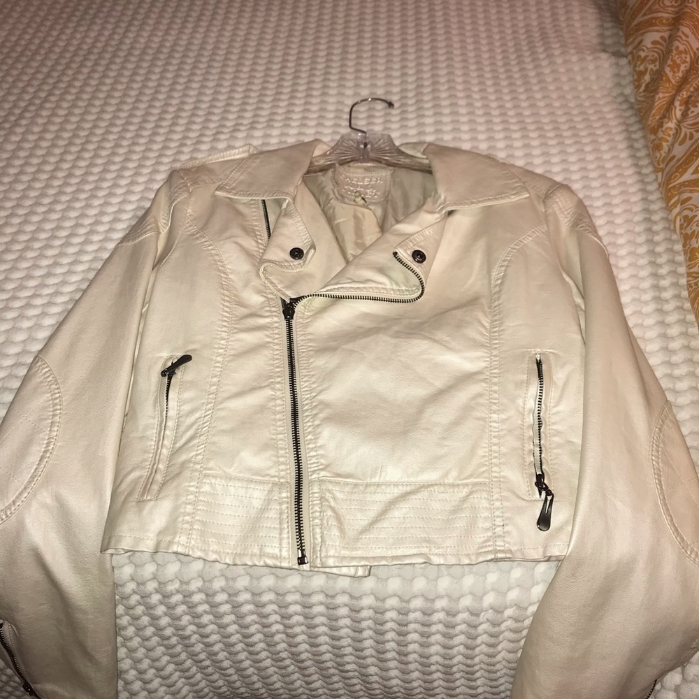 Chelsea and Violet leather jacket